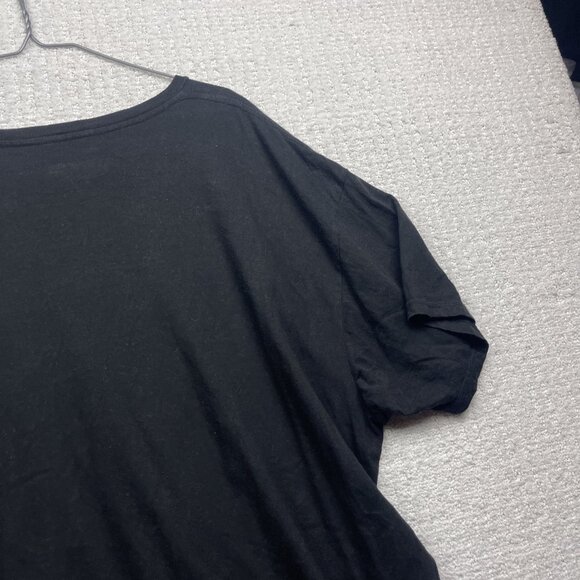 Y2K Learn About Death Metal Retro Kids Distressed Punk Rock Men Sz 2XL Black - Picture 13 of 15